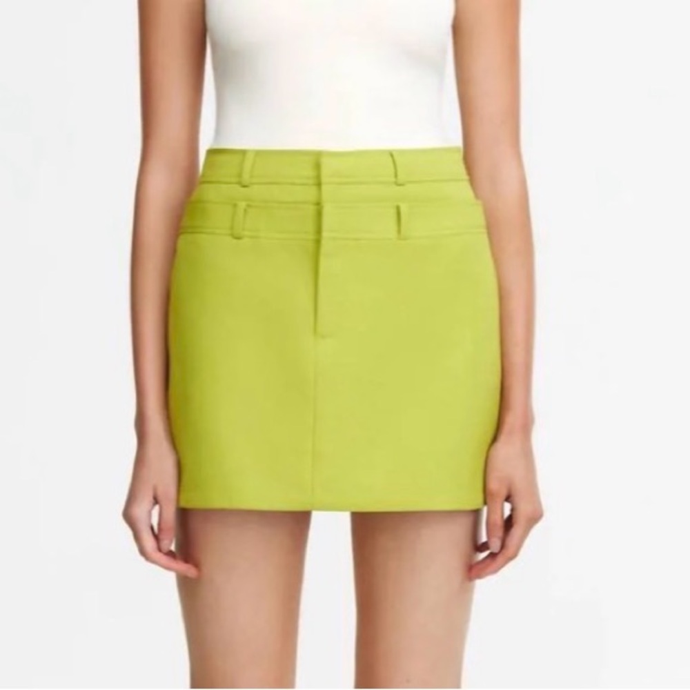 ACLER RODBOROUGH SKIRT AVOCADO